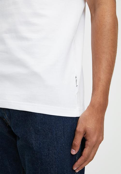 Ben Sherman - Ocean Records Oversize Tee - White