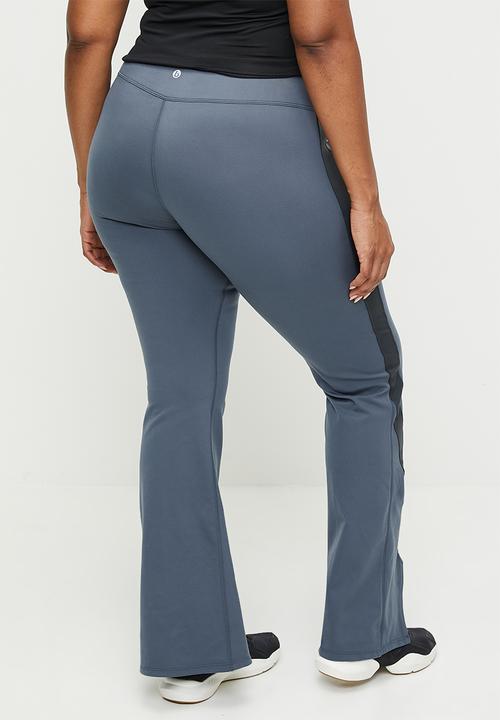 Cotton On - Plus Ultra Soft Contour Split Flare - Folkstone Grey/Element Blue