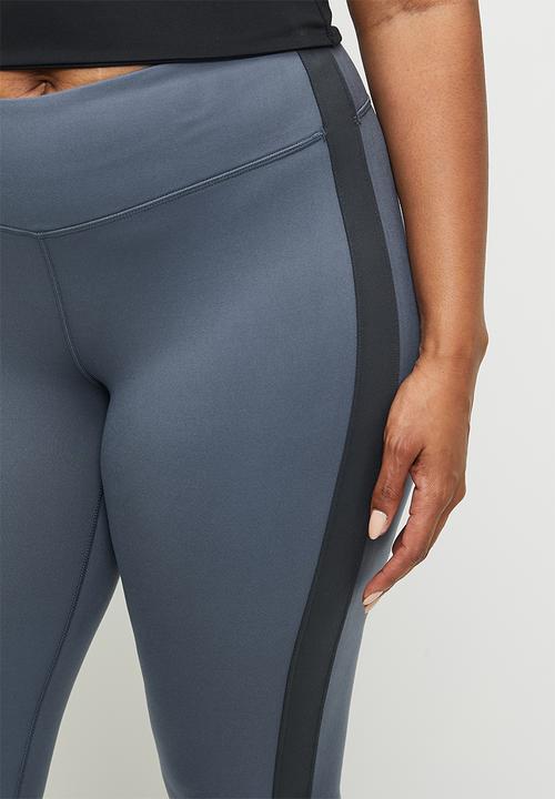 Cotton On - Plus Ultra Soft Contour Split Flare - Folkstone Grey/Element Blue