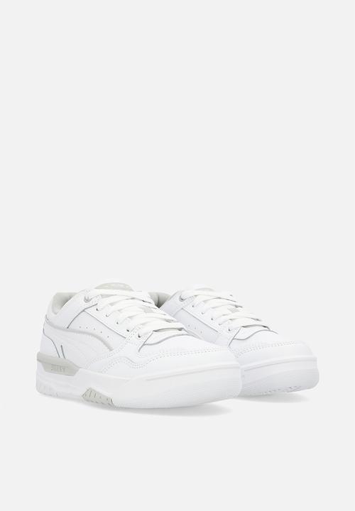 PUMA - Rebound Retro Jr - Puma White/Cool Light Gray