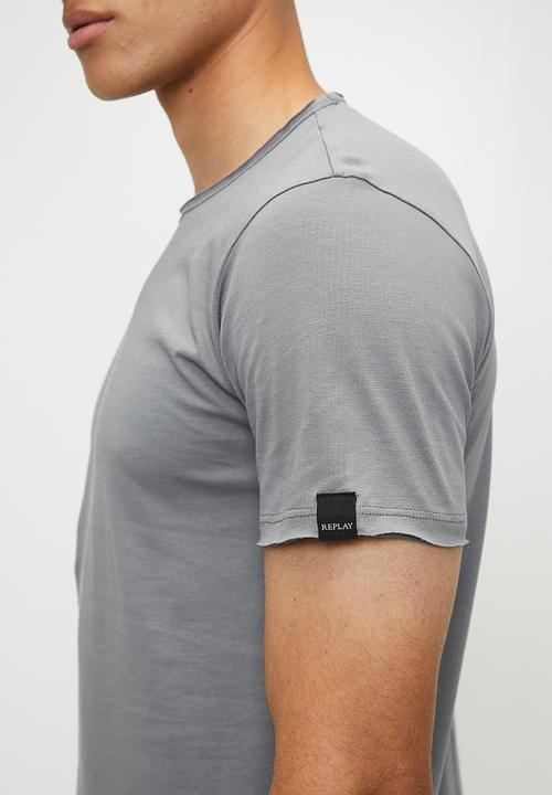 Replay - T-shirt - Lead Grey