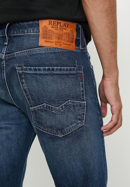 Replay - Pants - Dark Blue