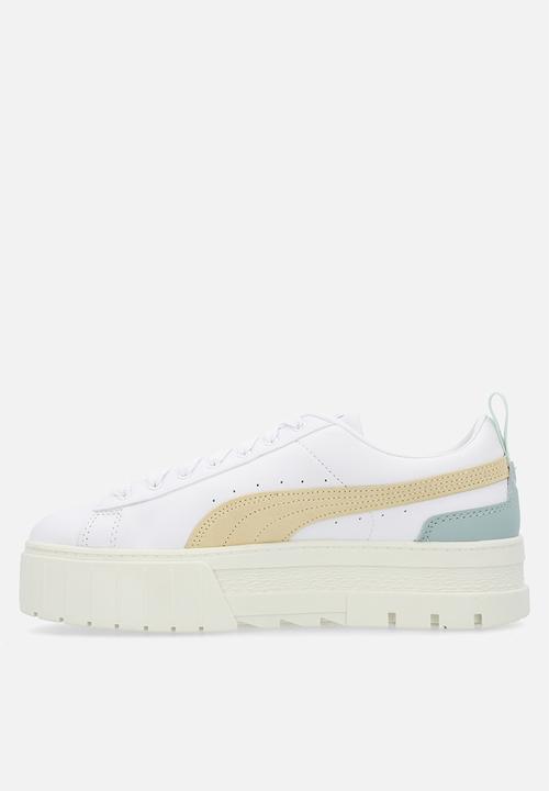 ミイ Mayze Lth Wn's - 381983 51 - PUMA White-Modern Mint