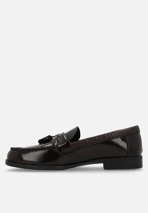 PC - Hi Shine Tassel Slip on - brown