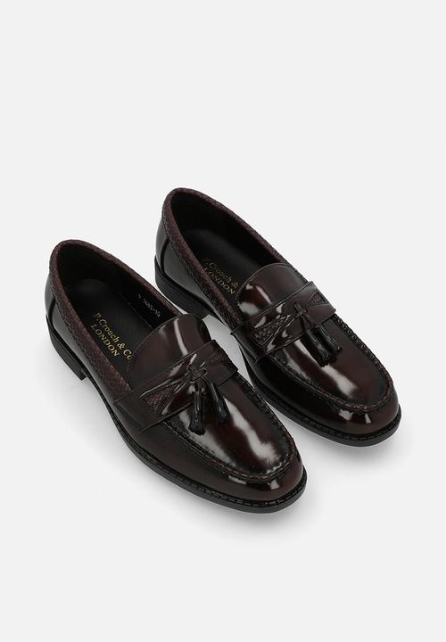 PC - Hi Shine Tassel Slip on - brown