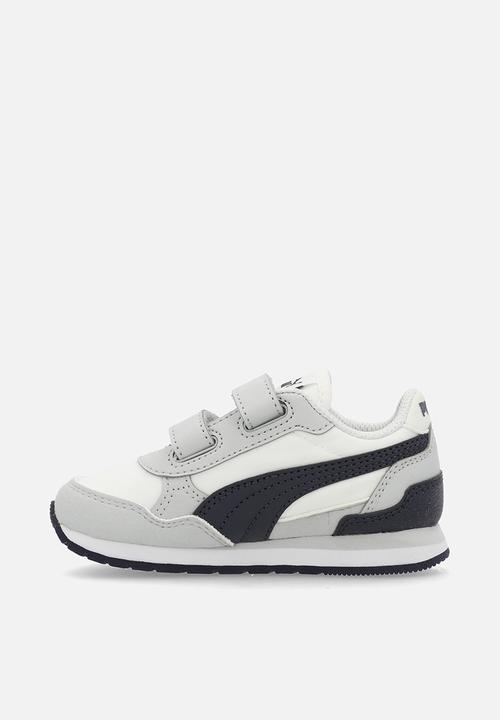 PUMA - ST Runner v4 NL V Inf- Puma White-New Navy-Cool Light Gray