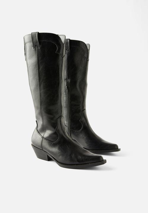 Cotton On - Dylan boot - black distressed