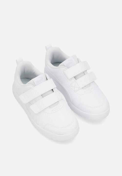PUMA - Courtflex v3 v ps - puma white/silver mist
