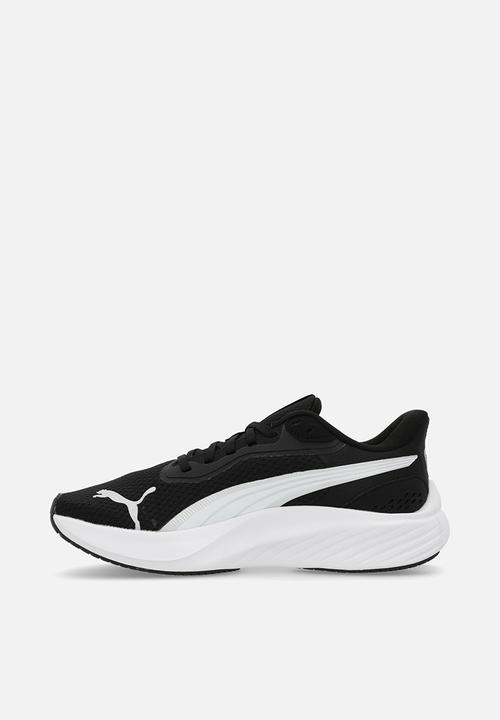 PUMA - Pounce Lite Jr - Puma Black-Puma White-Puma Silver