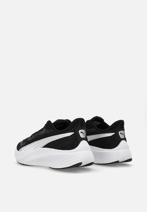 PUMA - Pounce Lite Jr - Puma Black-Puma White-Puma Silver