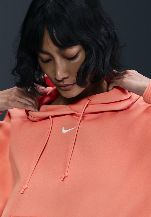 Nike - Nike Phoenix Hoodie - Apricot Agate/Sail