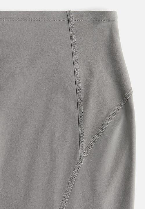 H&M - Jersey maxi skirt - grey