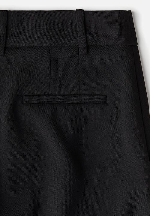 H&M - Straight trousers - black