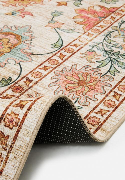 Sixth Floor - Brisbane Floral Antique Rug Multi