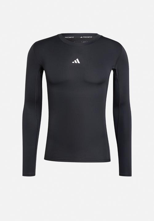 adidas Performance - TECHFIT Compression Training Long Sleeve Tee - Black