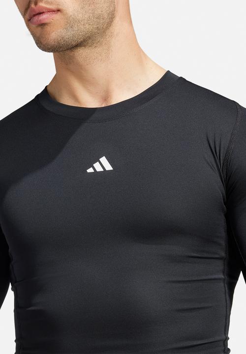 adidas Performance - TECHFIT Compression Training Long Sleeve Tee - Black