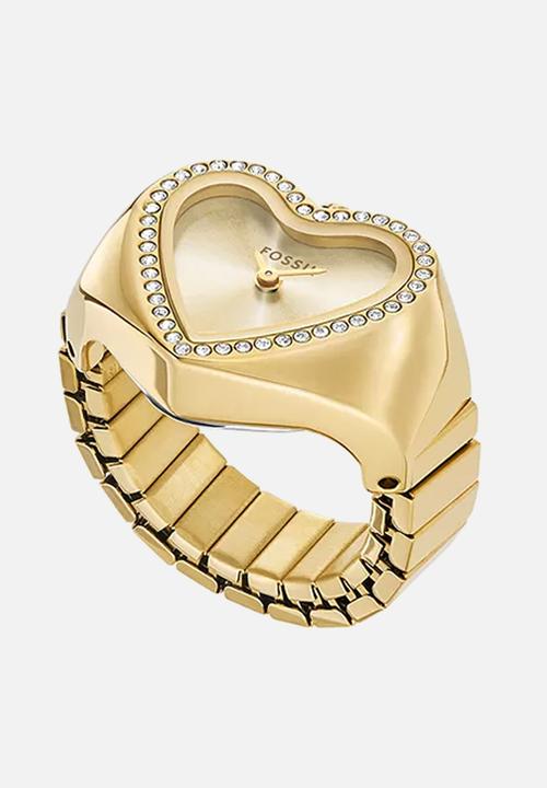 Fossil - Watch ring- gold