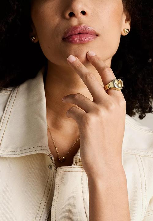 Fossil - Watch ring- gold