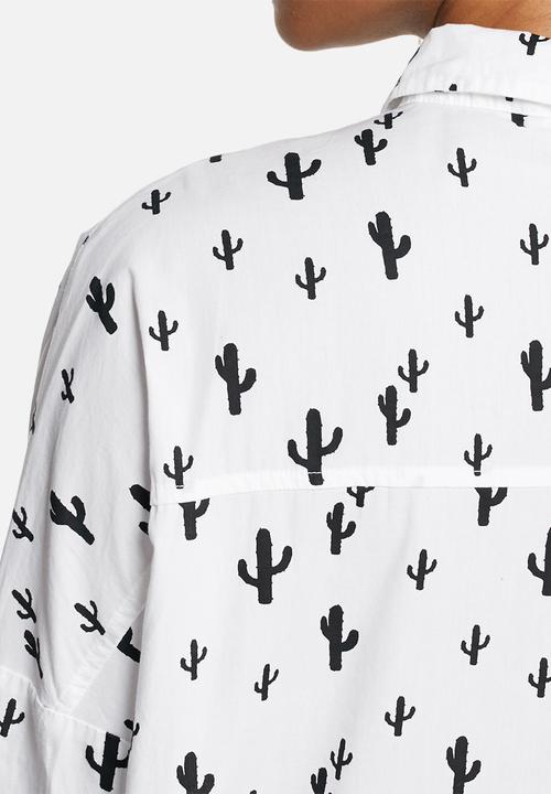 Noisy May - Cactus oversize shirt