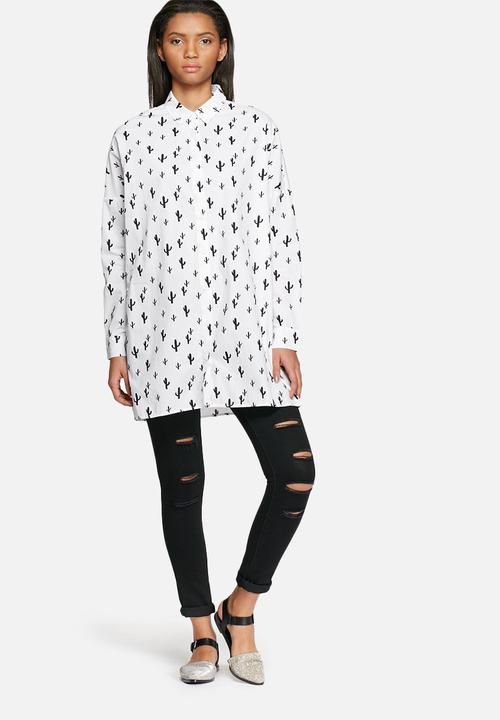 Noisy May - Cactus oversize shirt