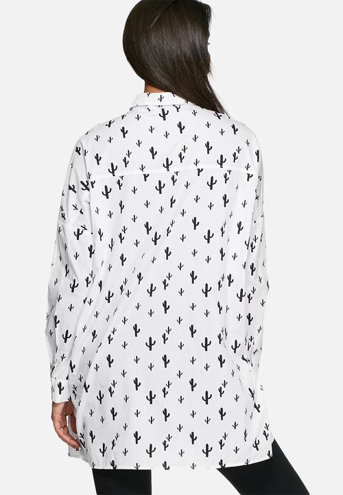 Noisy May - Cactus oversize shirt