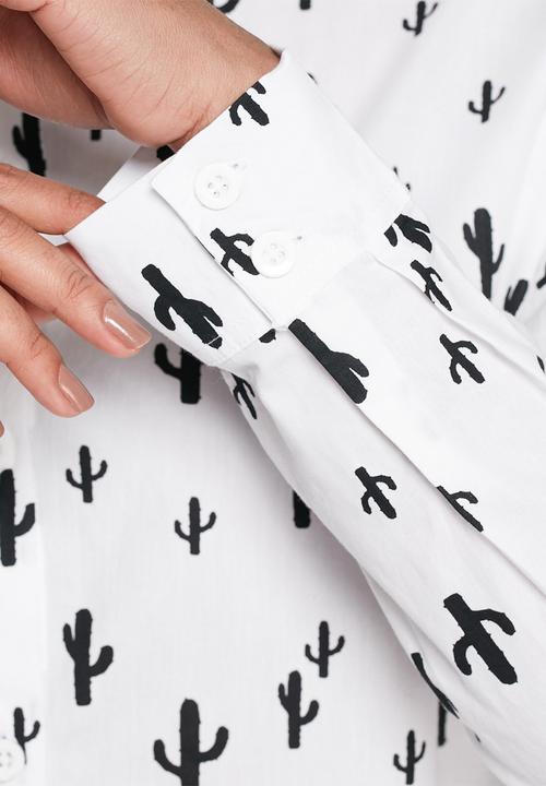 Noisy May - Cactus oversize shirt