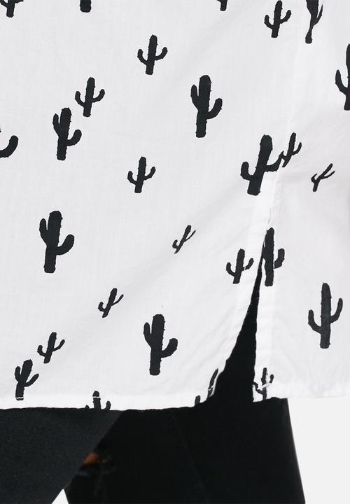 Noisy May - Cactus oversize shirt
