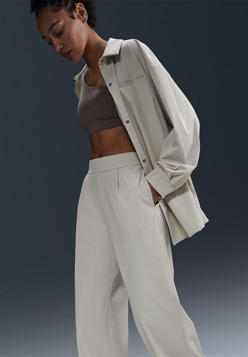 Nike - Nike wide leg pant - Lt Orewood Brn/Lt Iron Ore