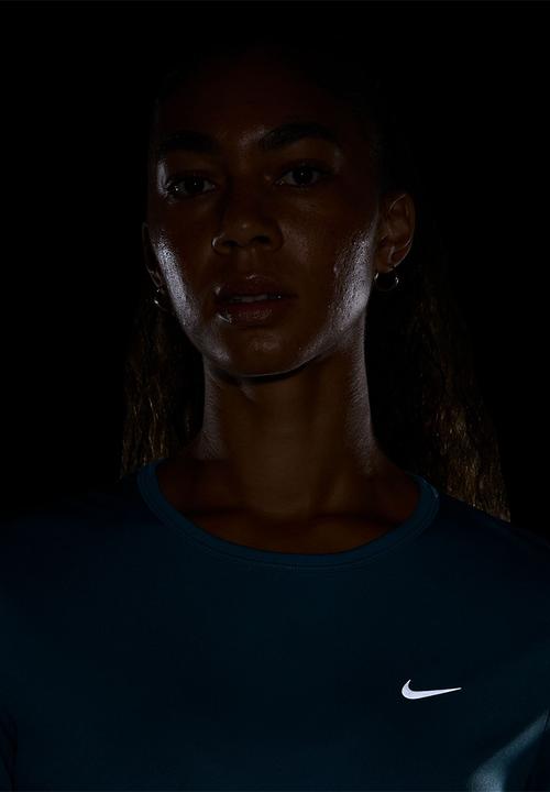 Nike - Nike Tempo Top - Smokey Blue/Reflective Silv