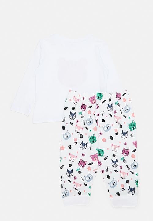 Pop Candy - Pj set - white/aop