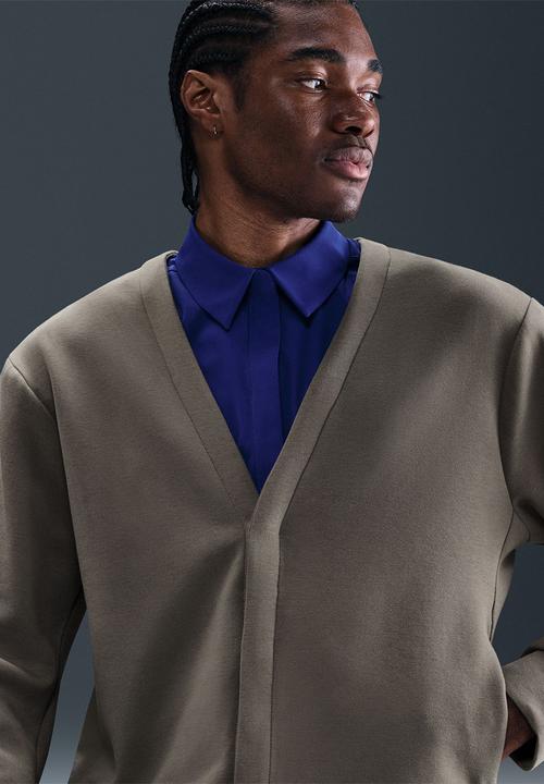 Nike - DF  24.7 Impossibly Soft Cardigan- Cave Stone/Medium Ash