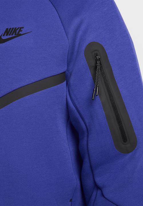 Nike - Tech Fleece Men's Full-Zip Windrunner Hoodie - Deep Night/Black