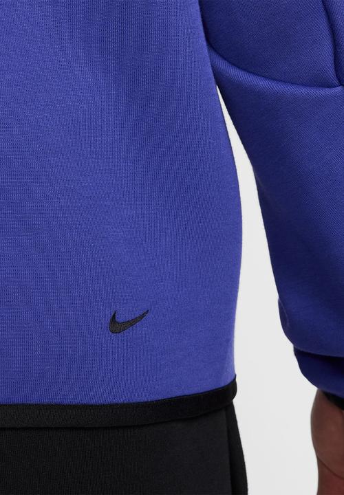 Nike - Tech Fleece Men's Full-Zip Windrunner Hoodie - Deep Night/Black