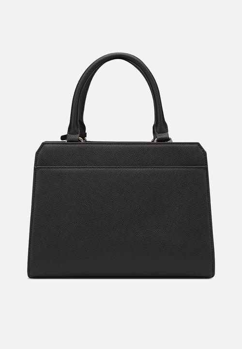 GUESS - Cassian satchel tote bag - black