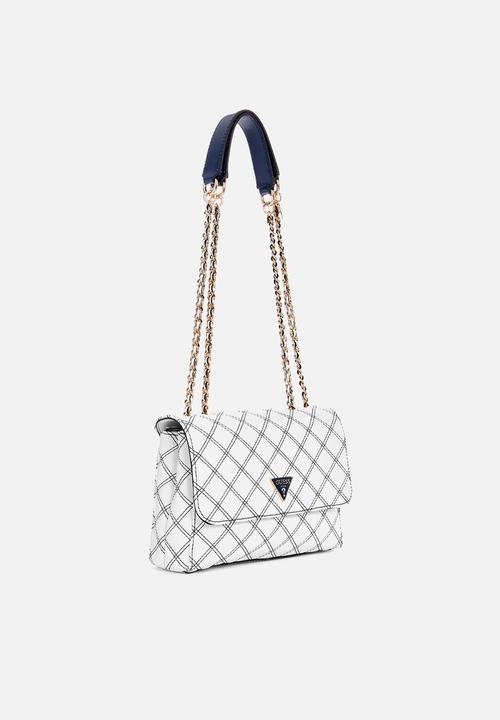 GUESS - Cruise vibe cnvrtble xbdy flap - white/navy