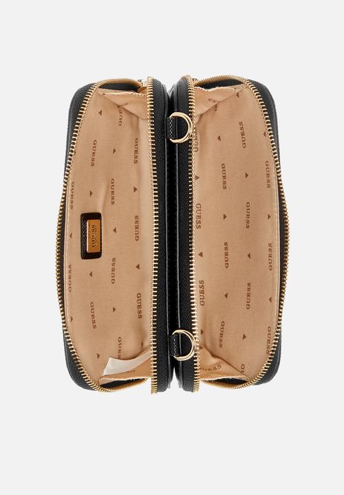 GUESS - Bramina organizer cross-body bag-black