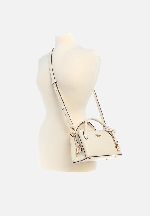 GUESS - Fedana sml girlfriend satchel - off white