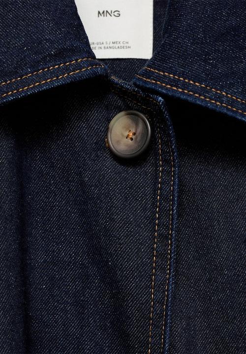 MANGO - Trenchcoat Amelia - Open Blue