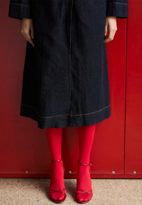 MANGO - Trenchcoat Amelia - Open Blue