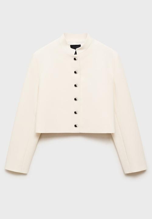 MANGO - Jacket Denver - Light Beige