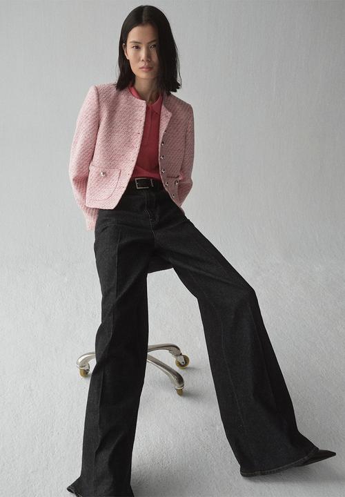 MANGO - Jacket Karakoy - Pink