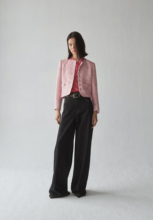 MANGO - Jacket Karakoy - Pink