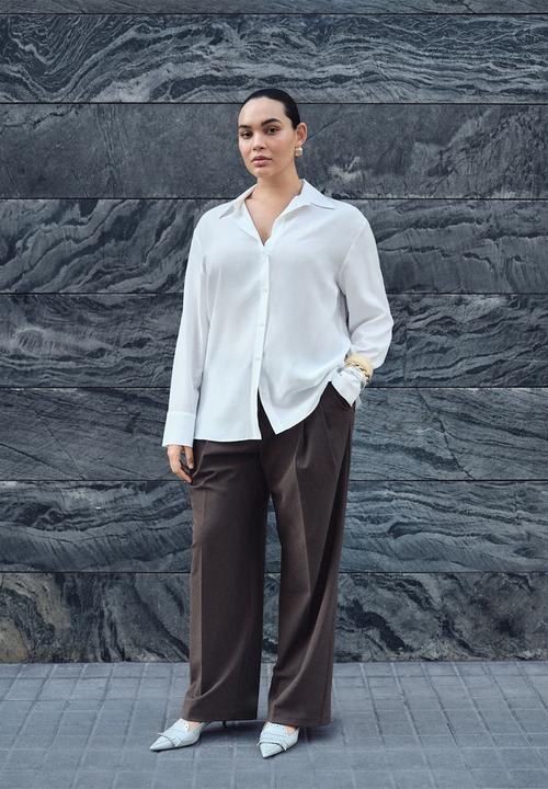 MANGO - Shirt Lima - Natural