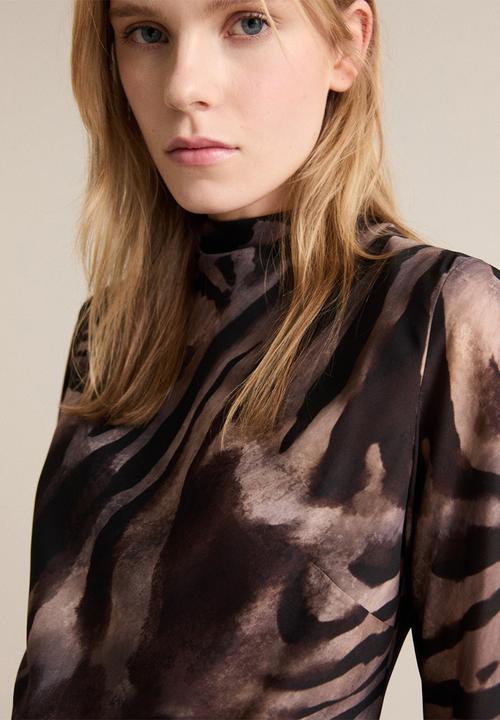 MANGO - Dress Martina - Brown