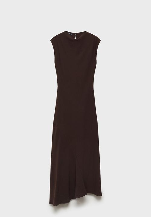 MANGO - Dress Noel - Brown