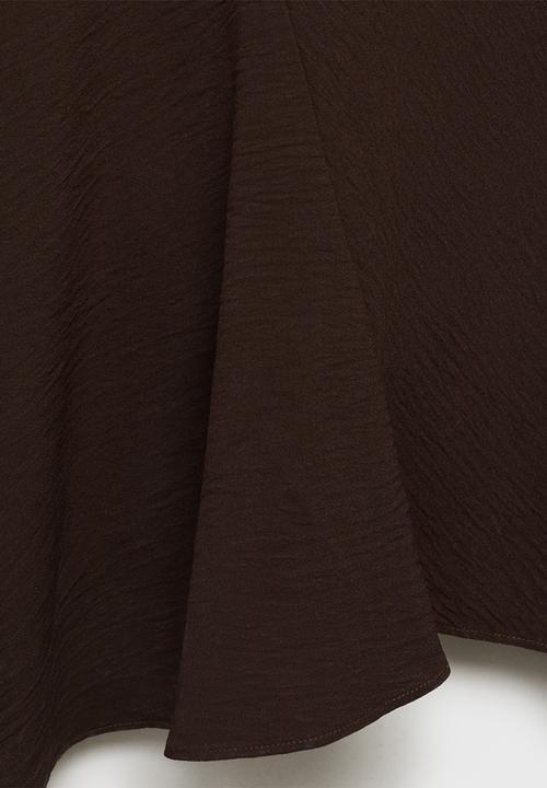 MANGO - Dress Noel - Brown