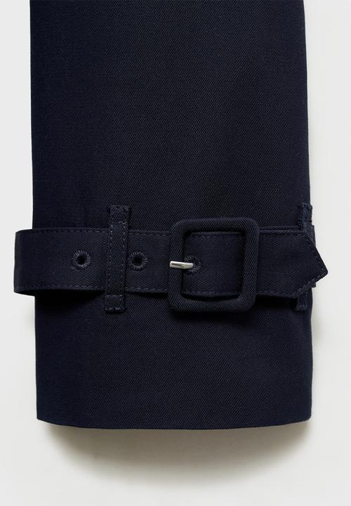 MANGO - Trenchcoat Polana - Navy