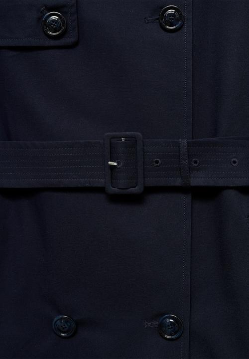 MANGO - Trenchcoat Polana - Navy