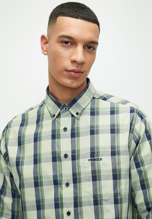 Pringle of Scotland - Jose Pringle Long Sleeve Classic Shirt - Fatigue