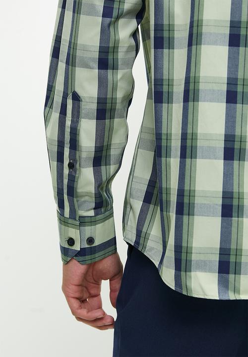 Pringle of Scotland - Jose Pringle Long Sleeve Classic Shirt - Fatigue